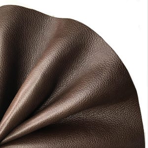 FULL GRAIN brown Leather sheets Pebble Leather sheets Genuine texture leather scraps Natural leather pieces Leather for DIY