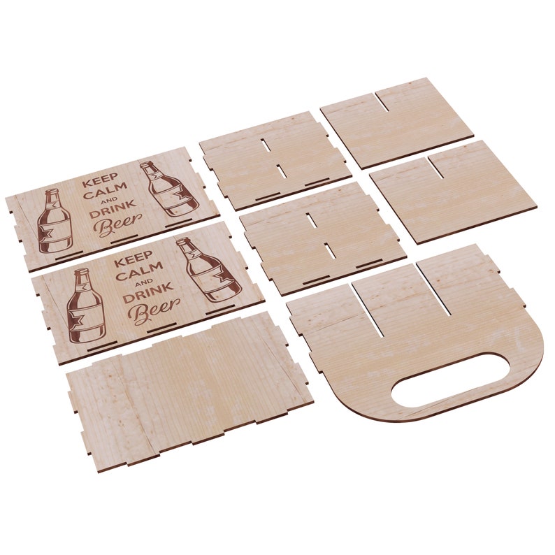 Download Beer box Beer holder box 5 Design Laser cut vector/pattern ... Download Beer box Beer holder box 5 Design Laser cut vector/pattern ...