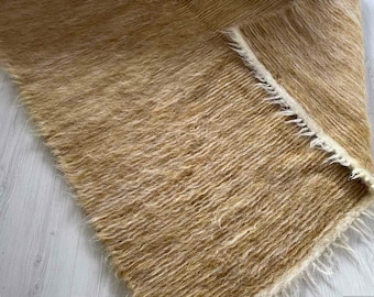 Handmade Sheep Wool Blanket, Natural Wool Blanket, Traditional Weaving Blanket, Sheep Wool Blanket, Living BedRoom Décor,  Handmade Blanket