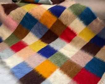 Hutsul Wool Blanket Lizhnyk, Throw Blanket, Woven Wool Art, Bedspread, Gift for Home, Soft Wool Blanket, 100% Sheep Wool Blanket, Wool Art