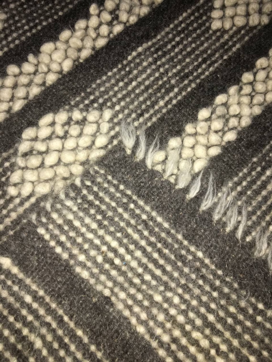 Wool blanket Soft wool rug Ukrainian blanket Woven Etsy