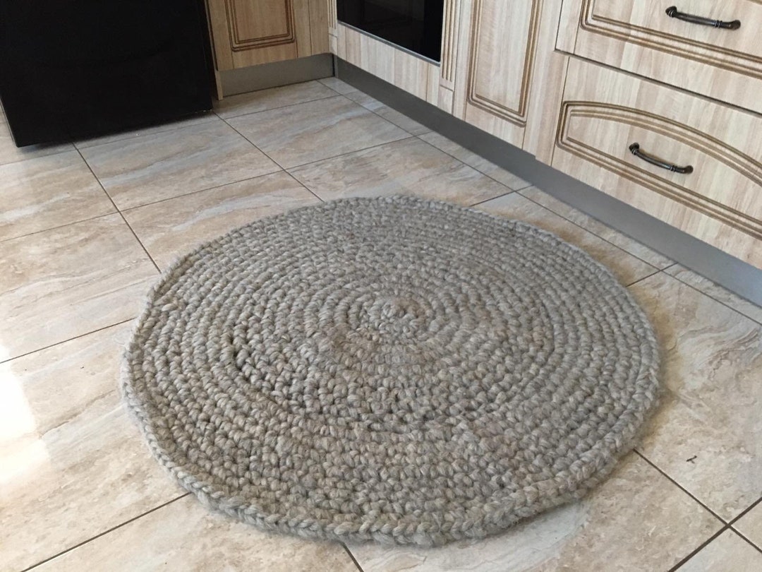 Handmade Wool Rug Sheep Wool Cover, Large Area Rug for Room Decor ...