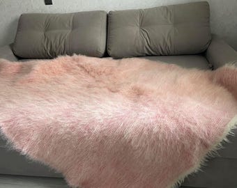 Handmade Sheep Wool Blanket, Natural Wool Blanket, Traditional Weaving Blanket, Sheep Wool Blanket, Living BedRoom Décor,  Handmade Blanket