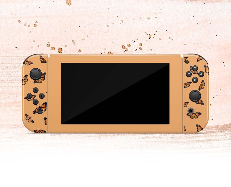 Butterflies Switch Nintendo Dock Joy Cons Switch Butterfly Etsy