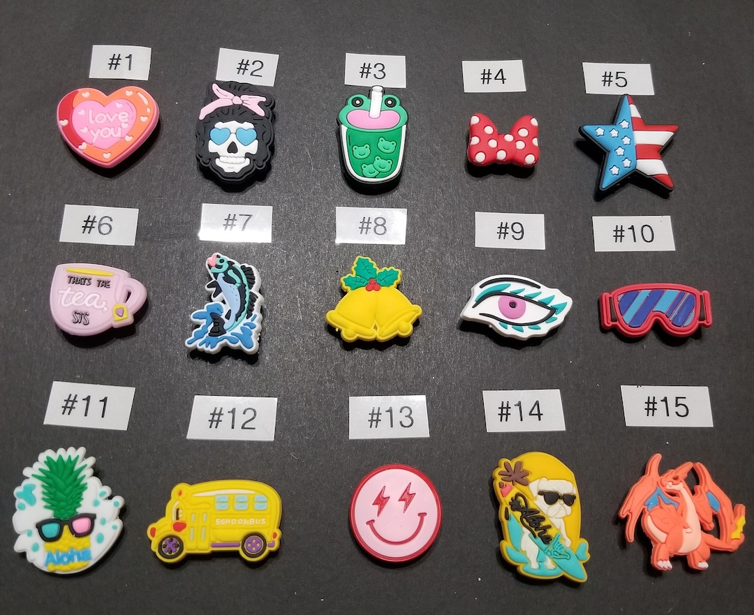 Funny Themed Shoe Charms/bracelet Charms - Etsy