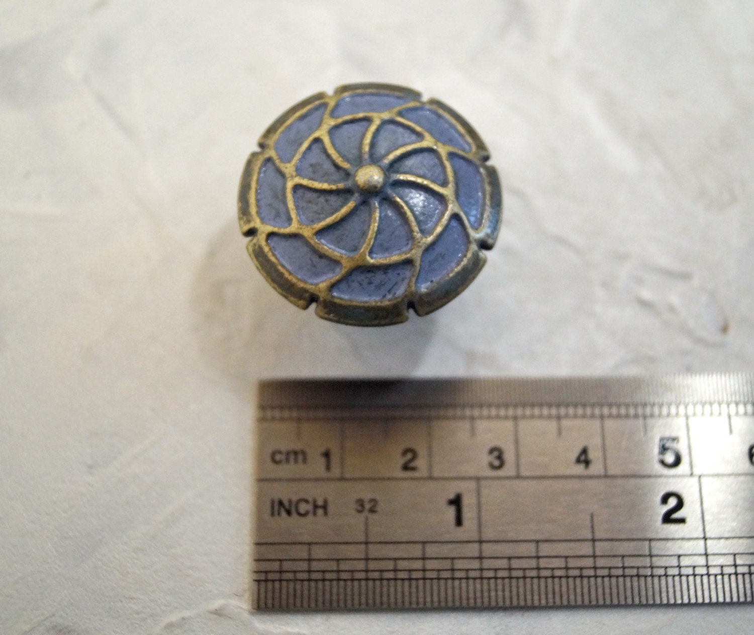 1.2 Antique Lilac Knobs set of 2 Etsy