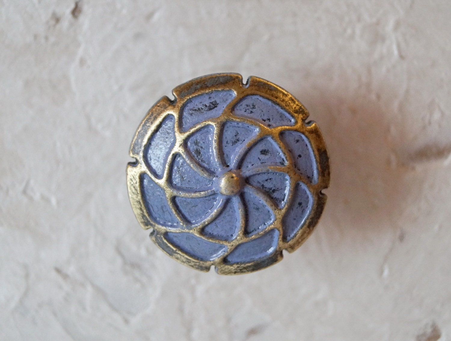 1.2 Antique Lilac Knobs set of 2 Etsy