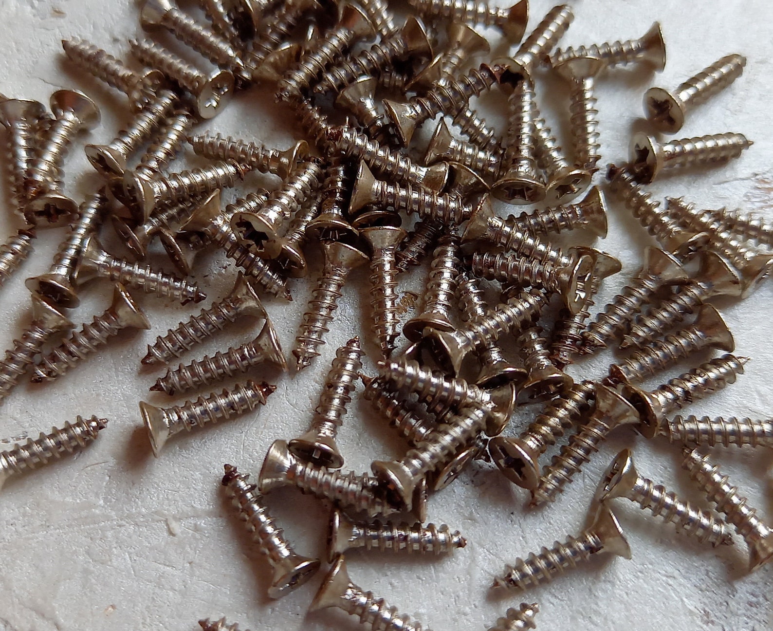 2 X 6 Mm Small Silver Screws 100 Psc Miniature Screws for Etsy