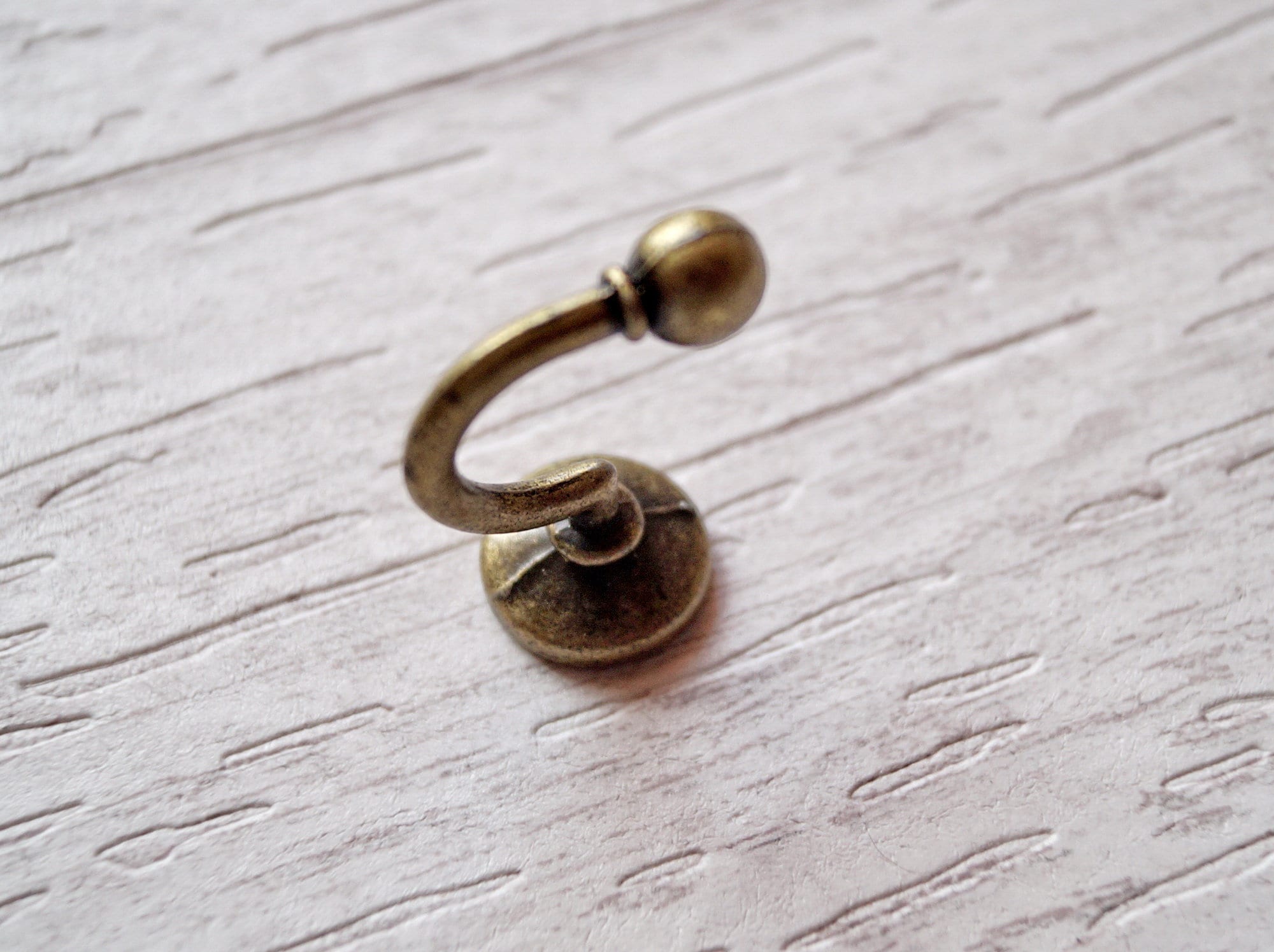 1.3 Brass Key Hooks Small Decorative Hook Key Hanger Etsy