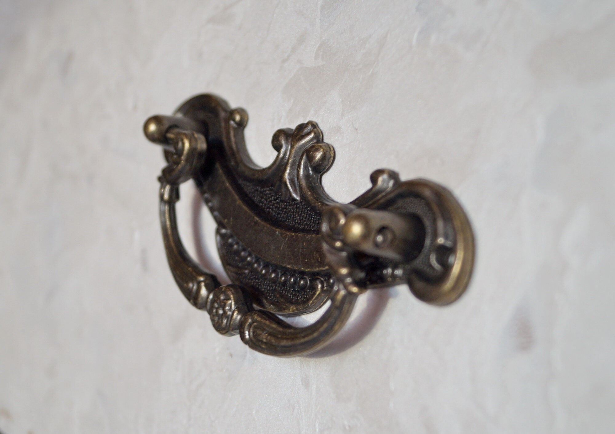 3.5 x 1.8 Drawer pulls bronze Victorian Etsy