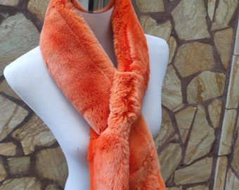Fur scarves, fur scarf womens, rex rabbit fur scarf, fur collar