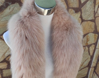 Fur Collar • Real Fox Fur Collar • Real Fur Scarf • Fur Wrap • Fur Shawl