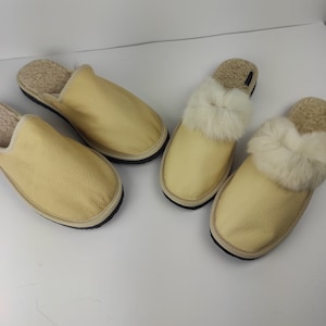 Fur slippers,sheepskin slippers,leather slippers,fur slippers for couple