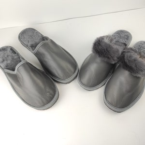 Fur slippers,sheepskin slippers,leather slippers,fur slippers for couple