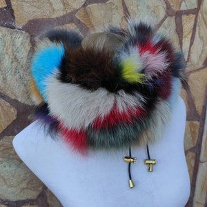 Fur scarves, fur scarf womens, fox fur scarf, fur collar