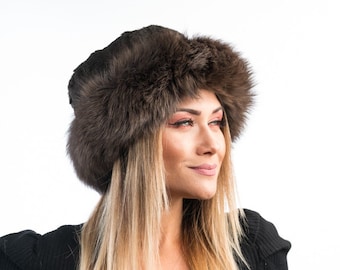 Fur hats, fox fur hat, fur hats for women