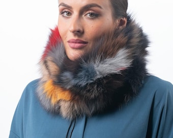 Fur scarves, fur scarf womens, fox fur scarf, fur collar