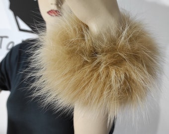 Fur cuffs, fur cuffs for wrists, fox fur cuffs