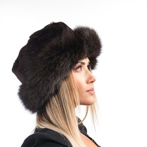 Fur hats, fox fur hat, fur hats for women