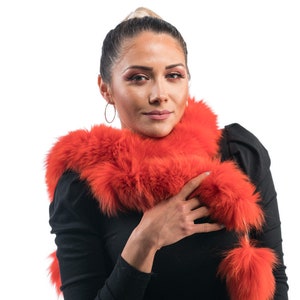 Fur scarves, fur scarf womens, fox fur scarf, fur collar