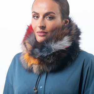 Fur scarves, fur scarf womens, fox fur scarf, fur collar