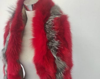 Fur scarves, fur scarf womens, fox fur scarf, fur collar