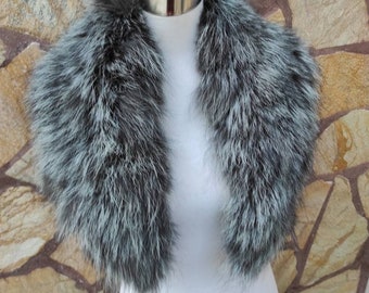 Fur Collar • Real Fox Fur Collar • Real Fur Scarf • Fur Wrap • Fur Shawl