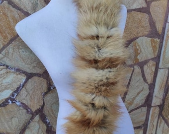 Fur trim for hood, fox fur collar, fur collar