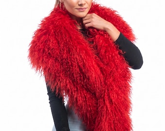 Sheepskin Scarves