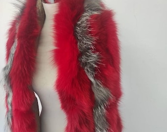 Fur scarves, fur scarf womens, fox fur scarf, fur collar