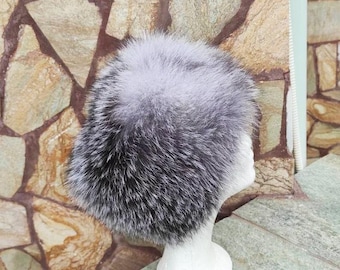 Luxurious Genuine Fur Hat for Women - Handcrafted Winter Headwear - Real fox fur hat
