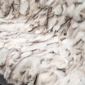 real fur throw