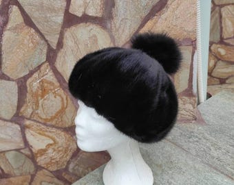 Fur hats, mink fur hat, fur hats for women