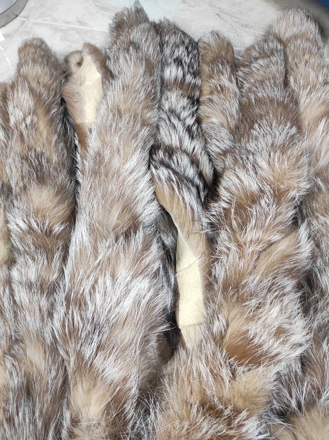 Single Fur String Fur Strips,real Fur Strips,fox Fur Trims - Etsy