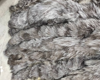 Fur strips,real fur strips,fox fur trims