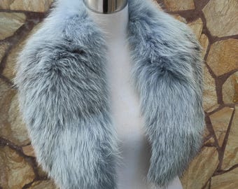 Fur Collar • Real Fox Fur Collar • Real Fur Scarf • Fur Wrap • Fur Shawl