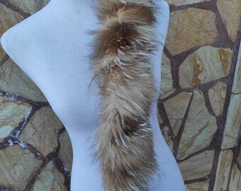 Fur trim for hood, fox fur collar, fur collar