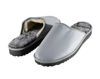 Fur slippers,sheepskin slippers,leather slippers,leather slippers for men