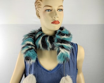 Fur scarves, fur scarf womens, fox fur scarf, fur collar