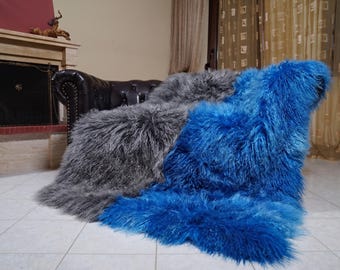 Mongolian Throw Blankets