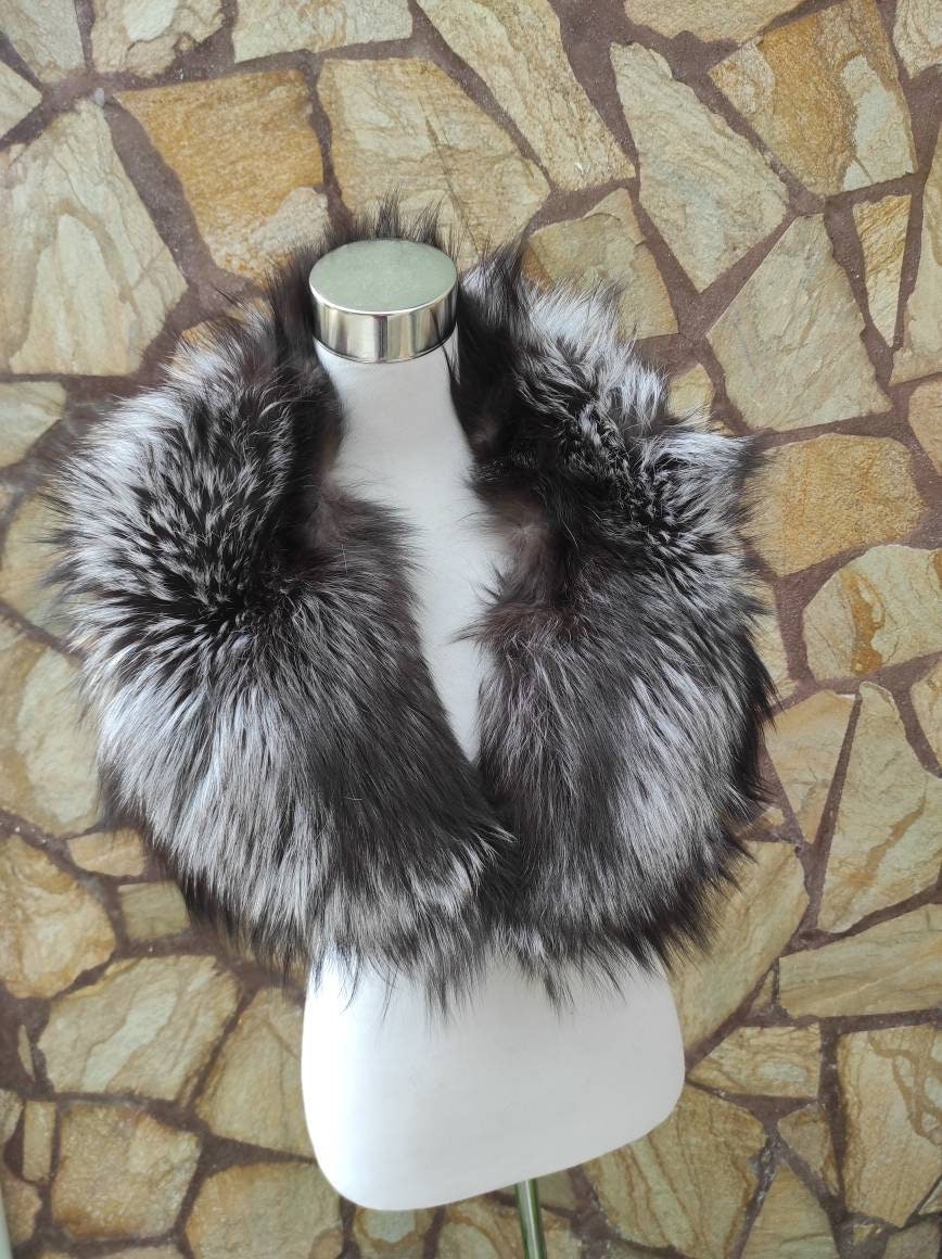 Faux Fur Hood, Brown Faux Fur Collar,detachable Faux Fur Collar,diy for  Faux Fur Hood, Faux Fur Collar TZ3448 