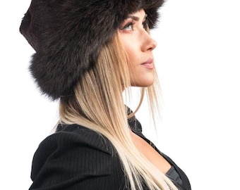 Fur hats, fox fur hat, fur hats for women