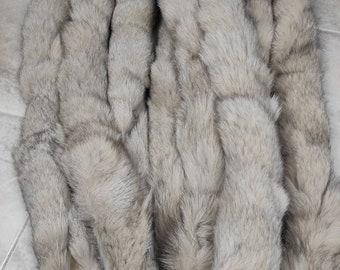 Fur strips,real fur strips,fox fur trims