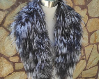 Fur Collar • Real Fox Fur Collar • Real Fur Scarf • Fur Wrap • Fur Shawl