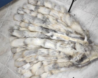 Fur strips,real fur strips, fox fur trims