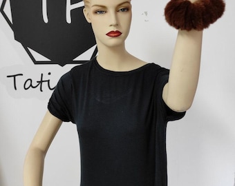 Fur cuffs, fur cuffs for wrists, fox fur cuffs