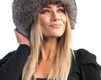 Fur hats, fox fur hat, fur hats for women
