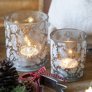 Autumn decoration | Christmas decoration | Lantern | Tealight holder | Candle holder | Natural autumn decoration | Natural Christmas decoration | Candlestick