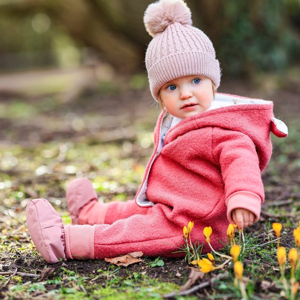 Walkoverall nach Wunsch | Babyoverall | Kinderoverall | Wichtelanzug | Babyanzug Kinderanzug Wollwalk