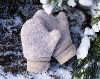 Fulled gloves as desired | Woolwalk Gloves Mittens | Baby gloves | Children's gloves | Wool gloves | Gift idea baby child
